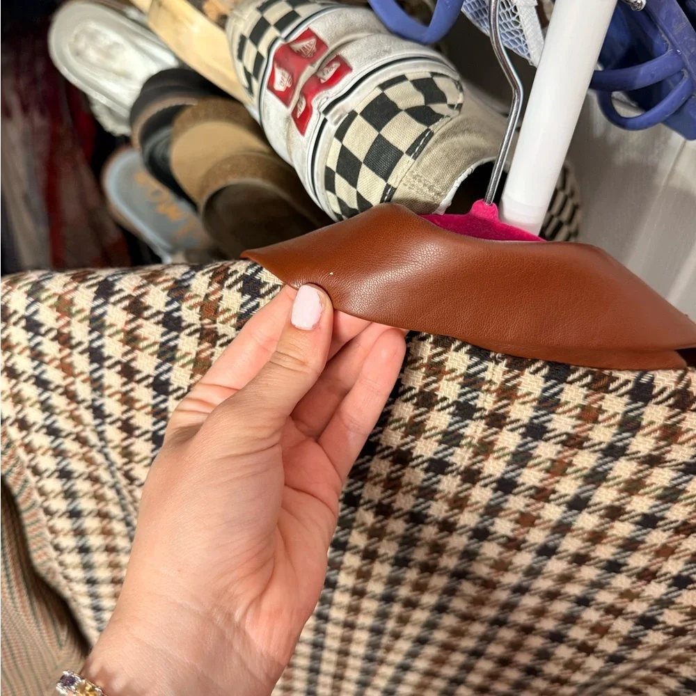 Steve Madden Mixed Pattern Blazer - Picture 5 of 6